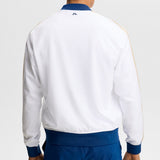 J.Lindeberg Golf Mid Layer - Bexter FZ Track Jacket - White SH26