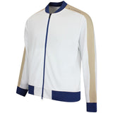 J.Lindeberg Golf Mid Layer - Bexter FZ Track Jacket - White SH26