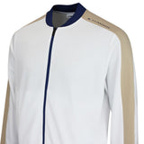 J.Lindeberg Golf Mid Layer - Bexter FZ Track Jacket - White SH26