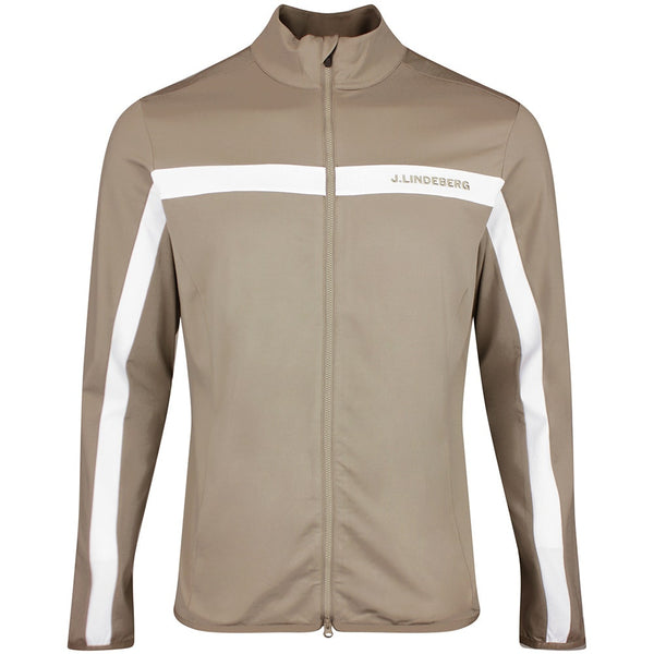 J.Lindeberg Golf Mid Layer - Jarvis FZ - Brindle SS26