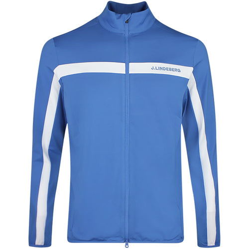J.Lindeberg Golf Mid Layer - Jarvis FZ - Federal Blue SS26