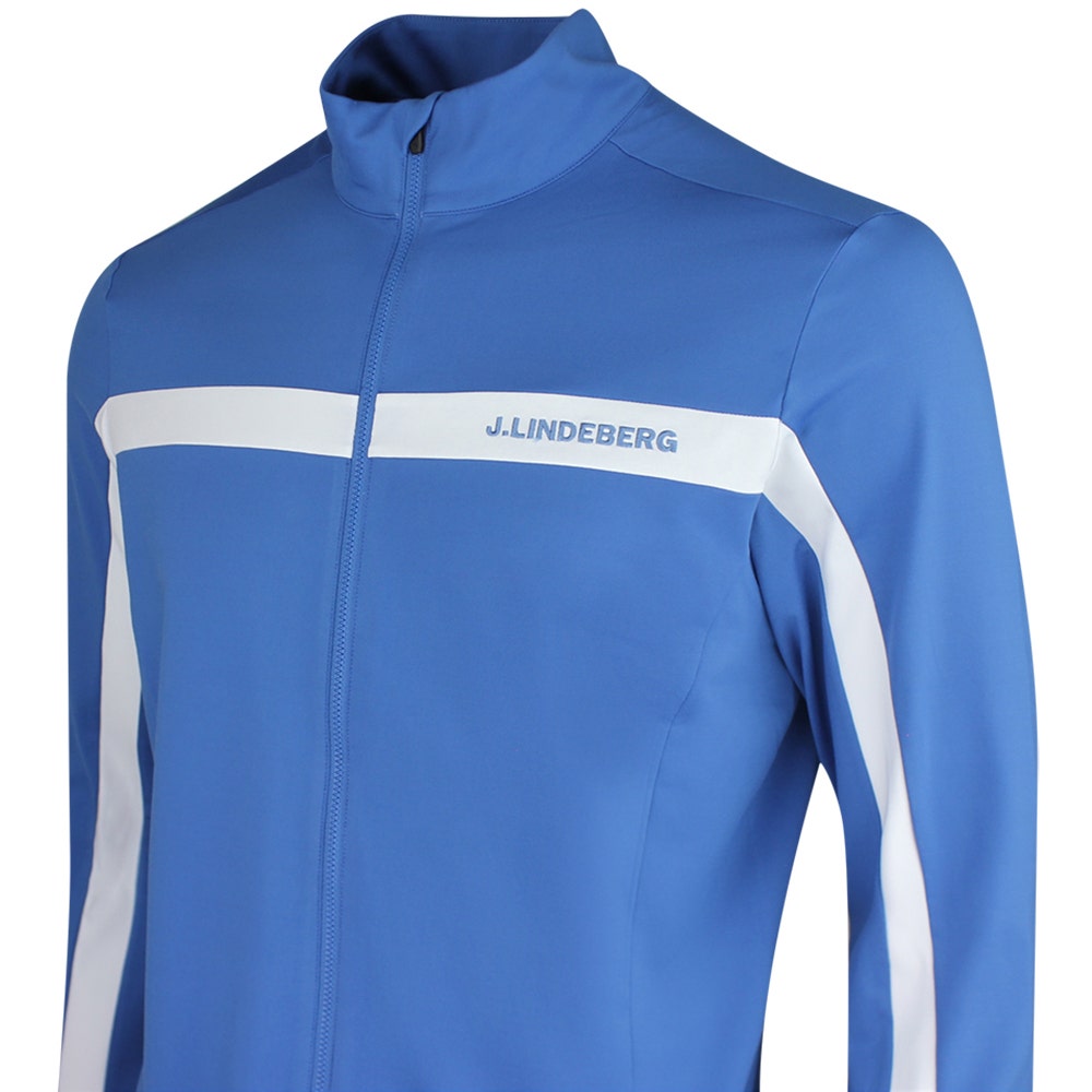 J.Lindeberg Golf Mid Layer - Jarvis FZ - Federal Blue SS26