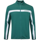 J.Lindeberg Golf Mid Layer - Jarvis FZ - Forest Biome AW26