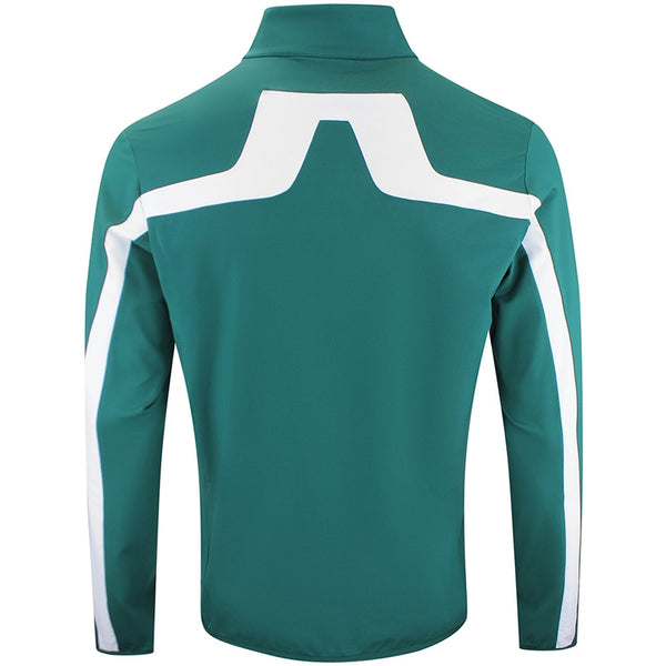 J.Lindeberg Golf Mid Layer - Jarvis FZ - Forest Biome AW26