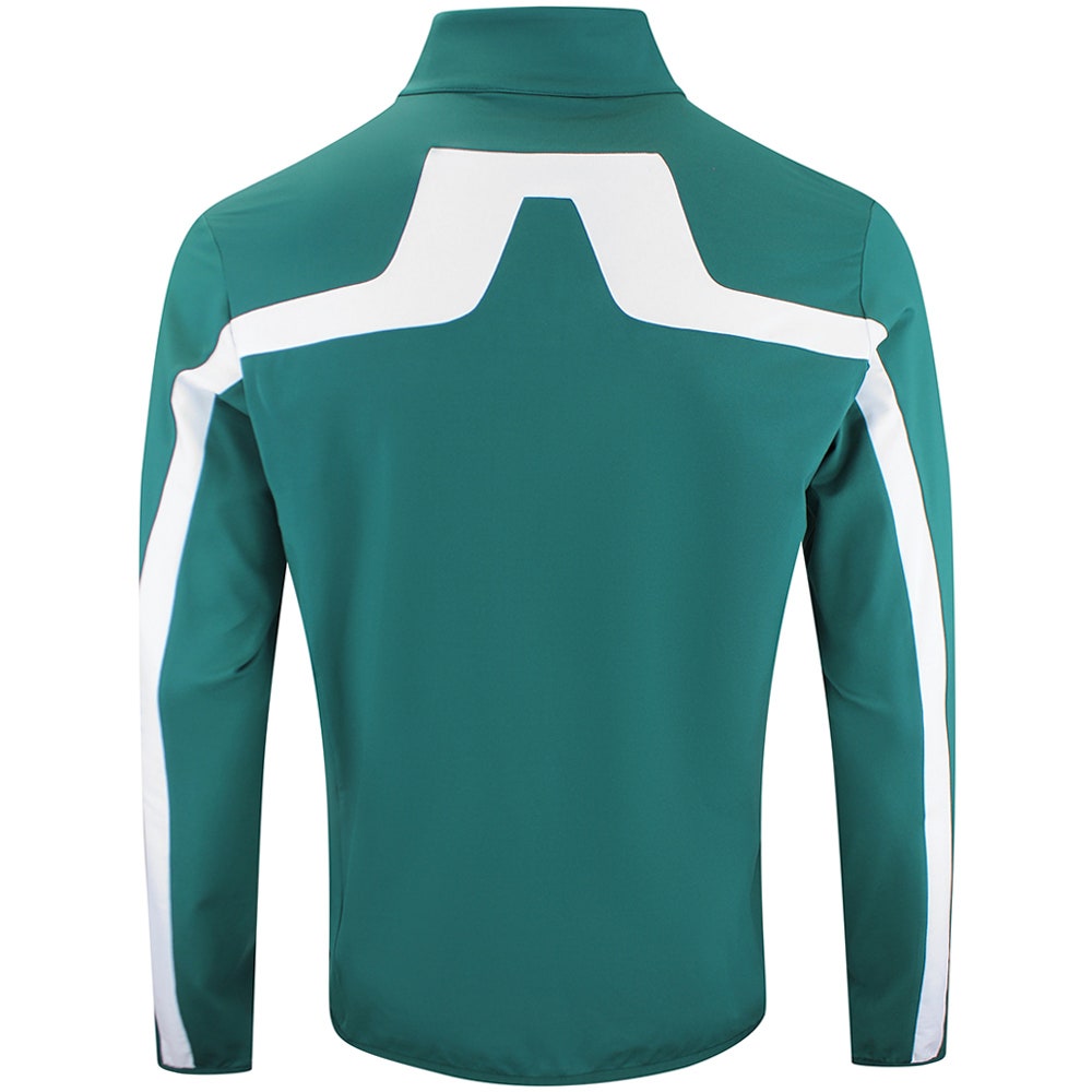 J.Lindeberg Golf Mid Layer - Jarvis FZ - Forest Biome AW26