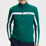 J.Lindeberg Golf Mid Layer - Jarvis FZ - Forest Biome AW26
