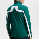 J.Lindeberg Golf Mid Layer - Jarvis FZ - Forest Biome AW26