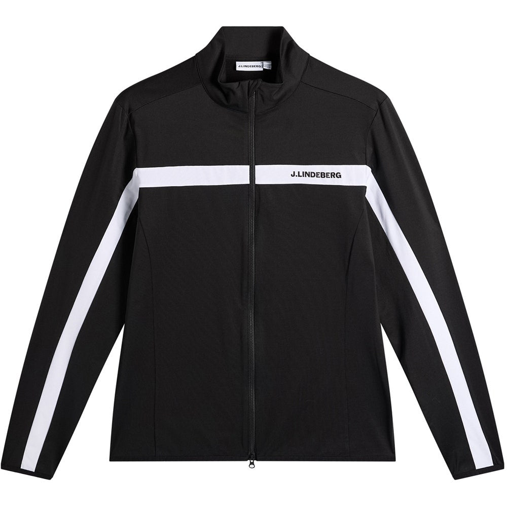 J.Lindeberg Golf Mid Layer - Jarvis FZ Mid - Black AW26