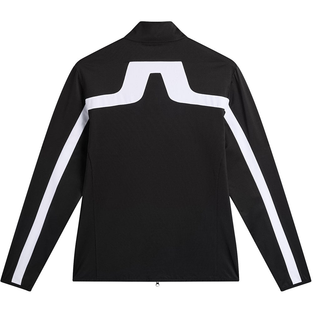 J.Lindeberg Golf Mid Layer - Jarvis FZ Mid - Black AW26