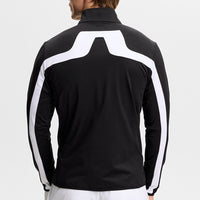 J.Lindeberg Golf Mid Layer - Jarvis FZ Mid - Black AW26