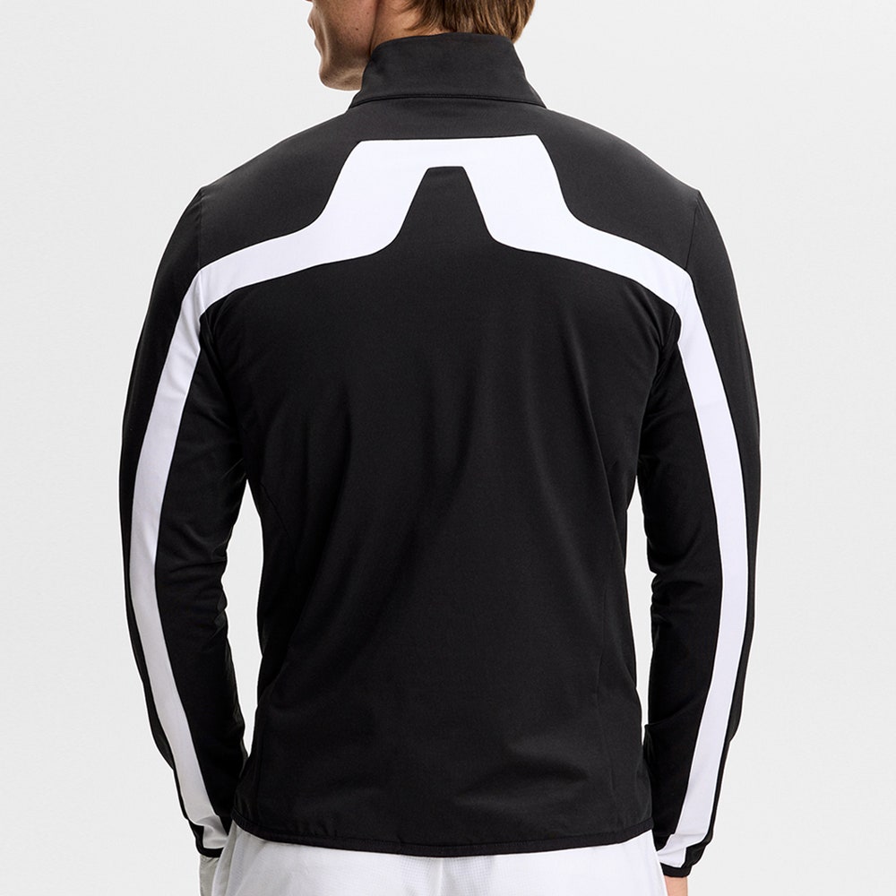 J.Lindeberg Golf Mid Layer - Jarvis FZ Mid - Black AW26