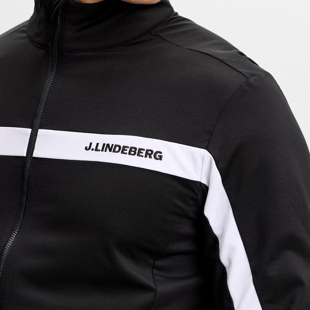 J.Lindeberg Golf Mid Layer - Jarvis FZ Mid - Black AW26