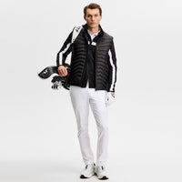 J.Lindeberg Golf Mid Layer - Jarvis FZ Mid - Black AW26
