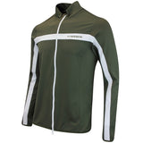 J.Lindeberg Golf Mid Layer - Jarvis FZ Mid - Forest Green AW25