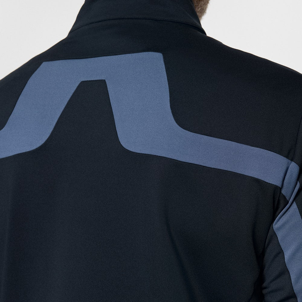 J.Lindeberg Golf Mid Layer - Jarvis FZ Mid - JL Navy AW25