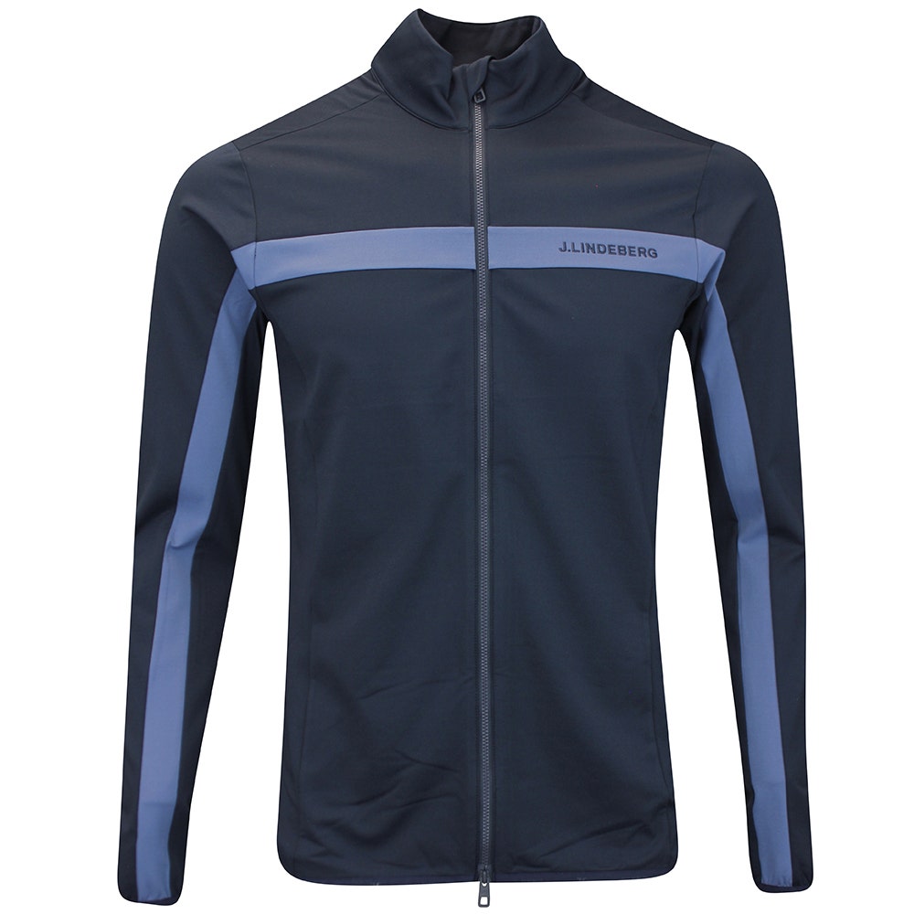 J.Lindeberg Golf Mid Layer - Jarvis FZ Mid - JL Navy AW25