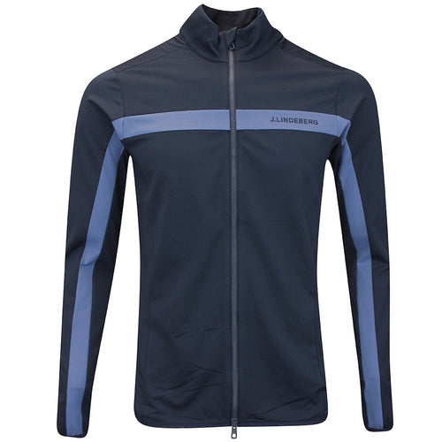 J.Lindeberg Golf Mid Layer - Jarvis FZ Mid - JL Navy AW25