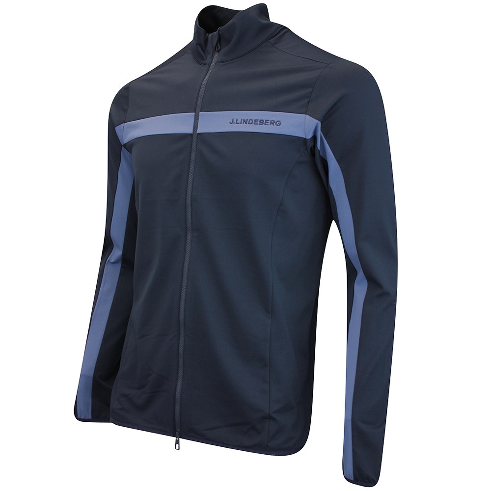 J.Lindeberg Golf Mid Layer - Jarvis FZ Mid - JL Navy AW25