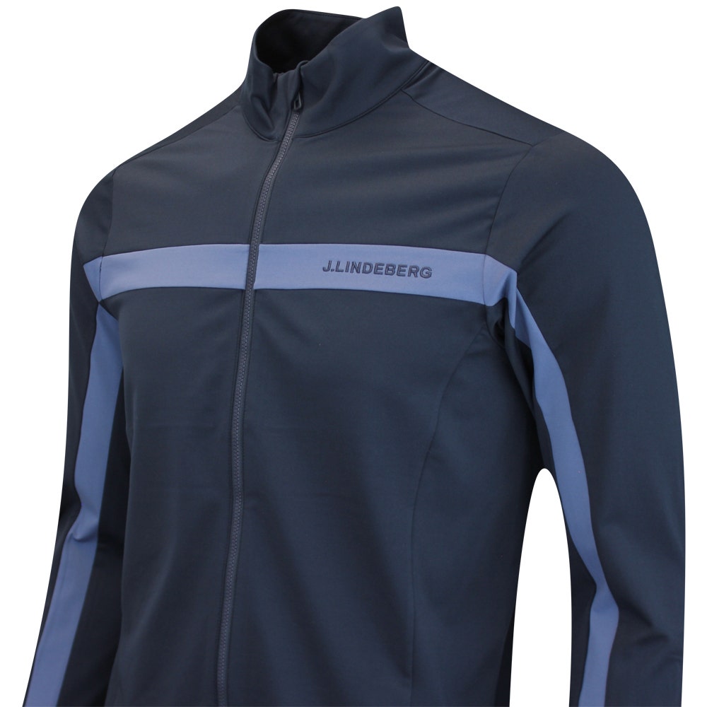 J.Lindeberg Golf Mid Layer - Jarvis FZ Mid - JL Navy AW25