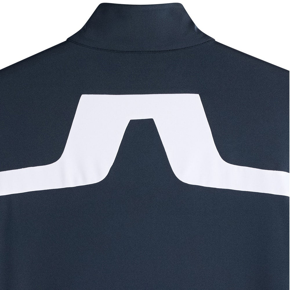 J.Lindeberg Golf Mid Layer - Jarvis FZ Mid - JL Navy AW26