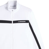 J.Lindeberg Golf Mid Layer - Jarvis FZ Mid - White AW26