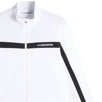 J.Lindeberg Golf Mid Layer - Jarvis FZ Mid - White AW26