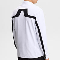 J.Lindeberg Golf Mid Layer - Jarvis FZ Mid - White AW26