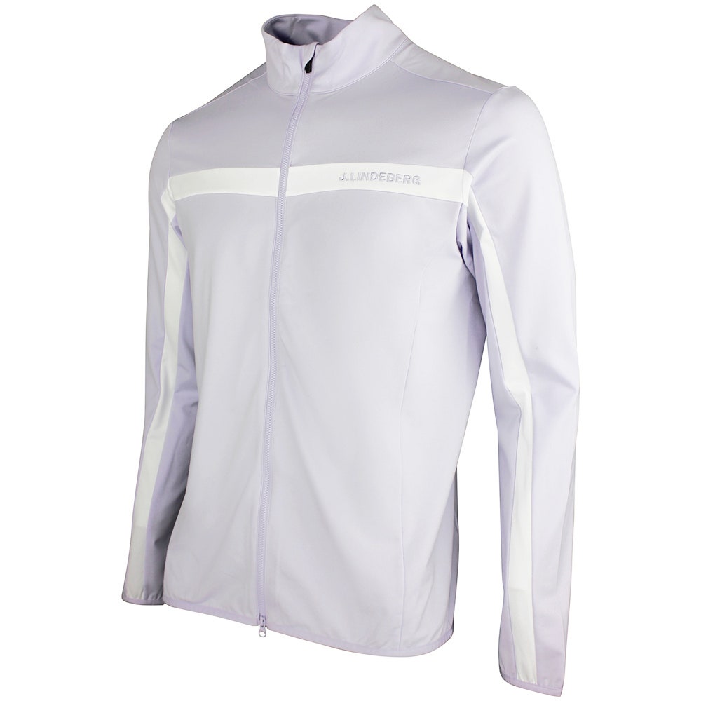 J.Lindeberg Golf Mid Layer - Jarvis FZ - Purple Heather AW26