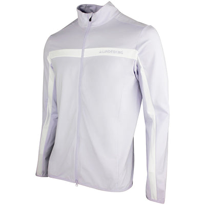 J.Lindeberg Golf Mid Layer - Jarvis FZ - Purple Heather AW26