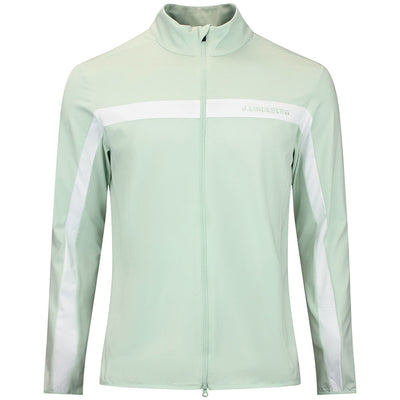J.Lindeberg Golf Mid Layer - Jarvis FZ - Subtle Green AW26