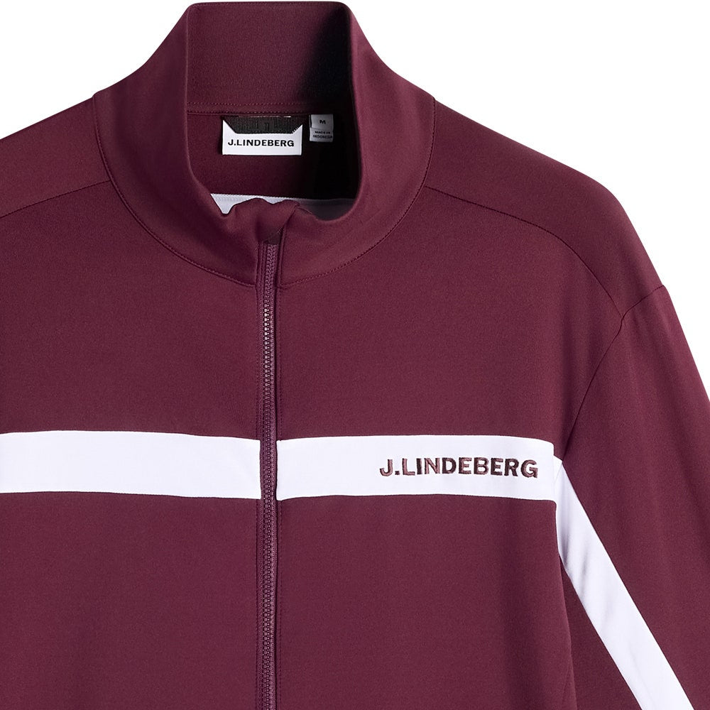 J.Lindeberg Golf Mid Layer - Jarvis FZ - Winetasting AW26