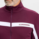 J.Lindeberg Golf Mid Layer - Jarvis FZ - Winetasting AW26