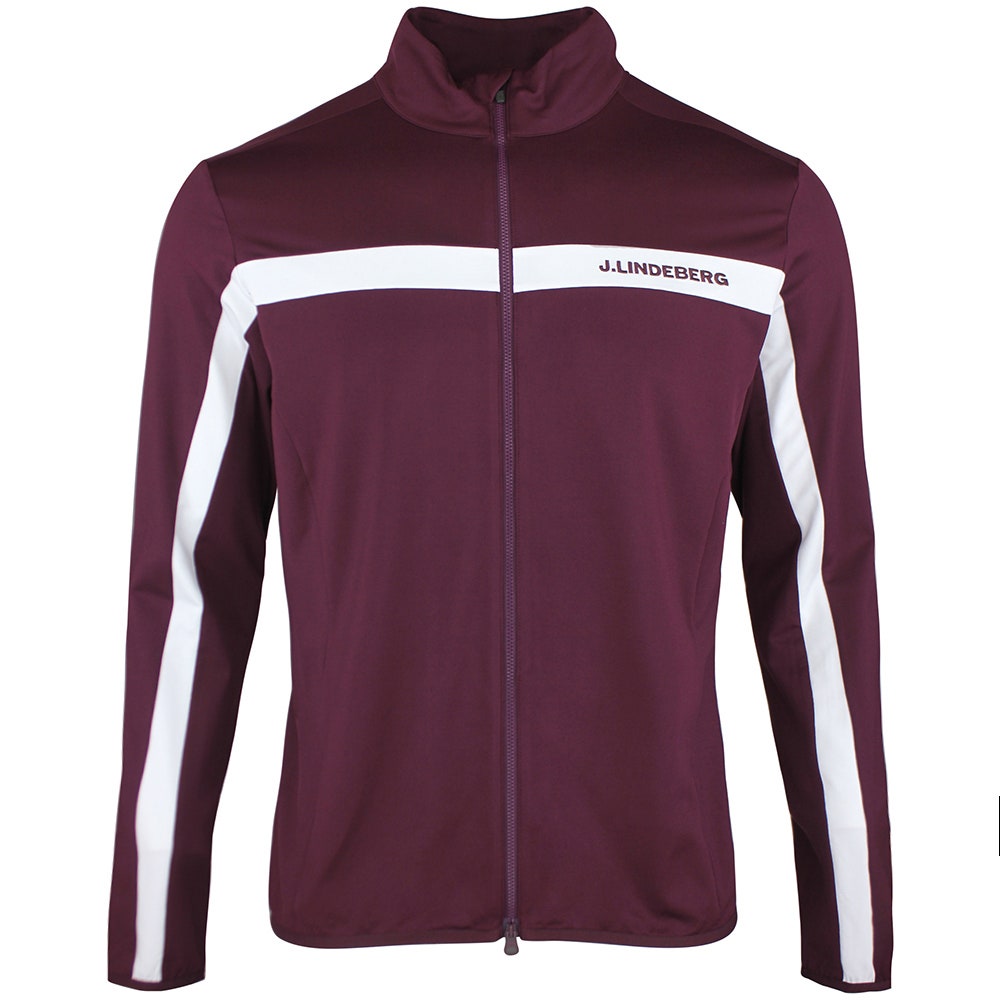 J.Lindeberg Golf Mid Layer - Jarvis FZ - Winetasting AW26