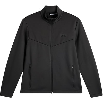 J.Lindeberg Golf Mid Layer - Maclean HZ Mid - Black AW26