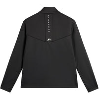 J.Lindeberg Golf Mid Layer - Maclean HZ Mid - Black AW26