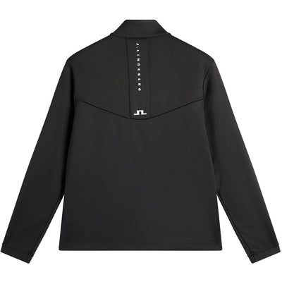 J.Lindeberg Golf Mid Layer - Maclean HZ Mid - Black AW26