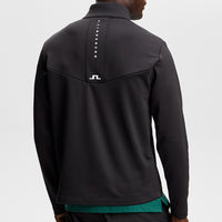 J.Lindeberg Golf Mid Layer - Maclean HZ Mid - Black AW26