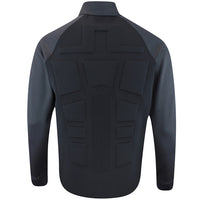 J.Lindeberg Golf Mid Layer - Solarcore FZ Fleece - Black AW25