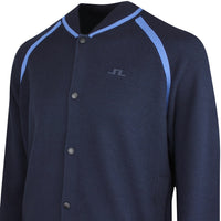 J.Lindeberg Golf Mid Layer - Stanley Knit Bomber - JL Navy SS26