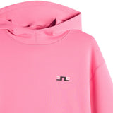 J.Lindeberg Golf Pullover - 30Y Callan Hoodie - Azalea Pink SH26