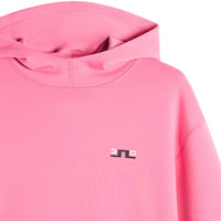 J.Lindeberg Golf Pullover - 30Y Callan Hoodie - Azalea Pink SH26