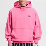 J.Lindeberg Golf Pullover - 30Y Callan Hoodie - Azalea Pink SH26