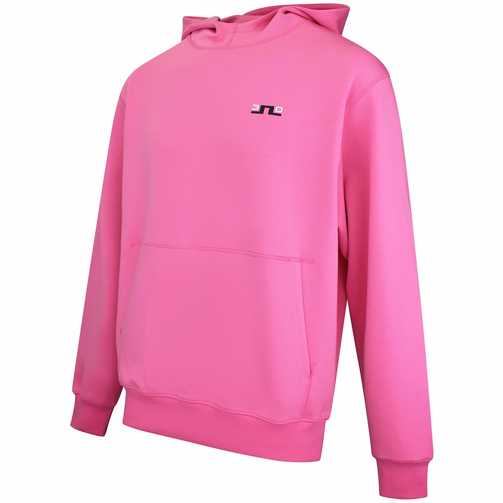 J.Lindeberg Golf Pullover - 30Y Callan Hoodie - Azalea Pink SH26