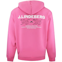 J.Lindeberg Golf Pullover - 30Y Callan Hoodie - Azalea Pink SH26