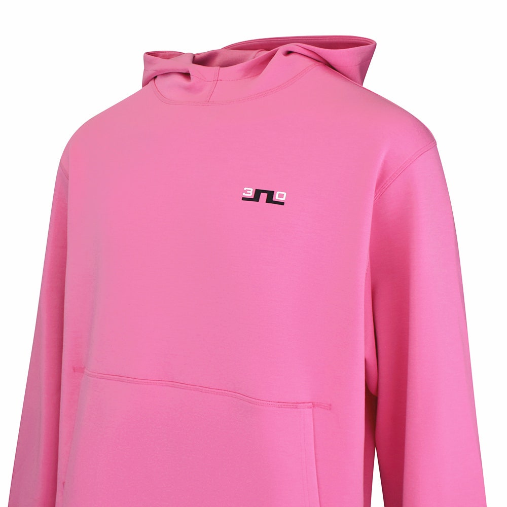 J.Lindeberg Golf Pullover - 30Y Callan Hoodie - Azalea Pink SH26