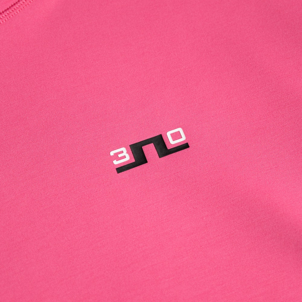 J.Lindeberg Golf Pullover - 30Y Callan Hoodie - Azalea Pink SH26