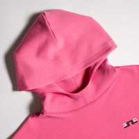 J.Lindeberg Golf Pullover - 30Y Callan Hoodie - Azalea Pink SH26