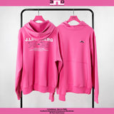 J.Lindeberg Golf Pullover - 30Y Callan Hoodie - Azalea Pink SH26