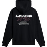 J.Lindeberg Golf Pullover - 30Y Callan Hoodie - Black SH26