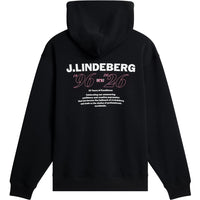 J.Lindeberg Golf Pullover - 30Y Callan Hoodie - Black SH26